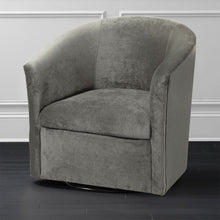 Load image into Gallery viewer, Eden - Swivel Chair With Upholstery And Hardwood Frame
