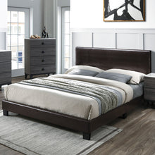 Load image into Gallery viewer, Upholstered Bed With Adjustable Headboard
