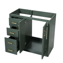 Load image into Gallery viewer, Retro Style Bathroom Vanity, 3 Drawers &amp; Soft Closing Doors
