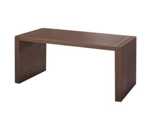 Load image into Gallery viewer, 62" Brown Wood Computer Desk
