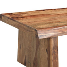 Load image into Gallery viewer, Set of Two Brown Solid Wood Sled Furniture Set
