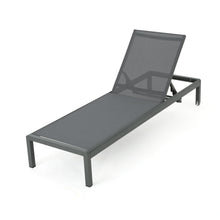 Load image into Gallery viewer, Outdoor Patio Chaise Lounge With 5 Reclining Positions
