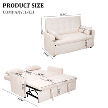 Load image into Gallery viewer, Balus - Sofa Bed Combination With Storage Pockets
