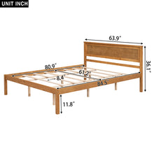 Load image into Gallery viewer, Platform Bed Frame With Headboard
