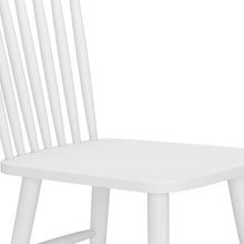 Load image into Gallery viewer, Aluminum Slat Back Dining Side Chairs (Set of 2) - White
