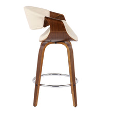 Load image into Gallery viewer, Symphony - Mid Century Modern Fixed Height Counter Stool &amp; Swivel With Round Footrest (Set of 2)

