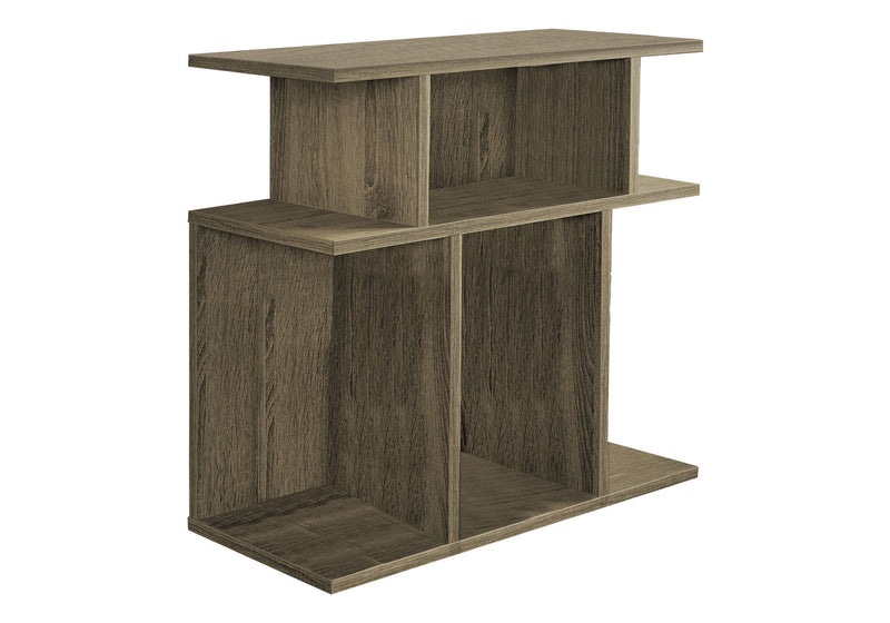 End Table With 6 - Deep Taupe
