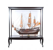 Load image into Gallery viewer, 23" Glass Standard Display Stand - Dark Brown
