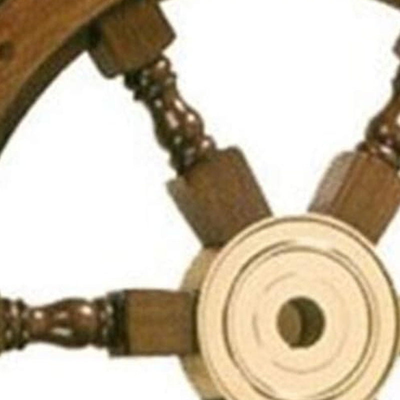 Ship Wheel - Brown