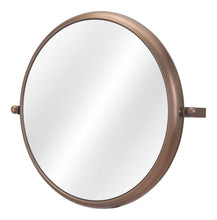 Load image into Gallery viewer, Industrial Round Mirror - Gold
