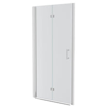 Load image into Gallery viewer, Fold Frameless Shower Door With Tempered Glass
