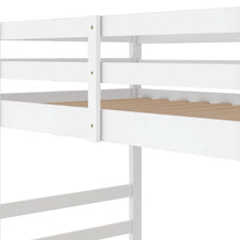 Load image into Gallery viewer, Twin Over Twin Bunk Bed with Ladder, White（OLD SKU：WF282787AAK）
