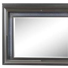 Load image into Gallery viewer, 39" Lighted Framed Mounted Dresser Mirror - Gunmetal
