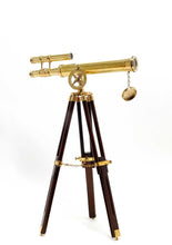 Load image into Gallery viewer, Telescope With Stand - Brass
