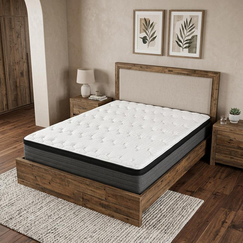 Foam Plush Euro Top Hybrid Mattress (746933) - California King