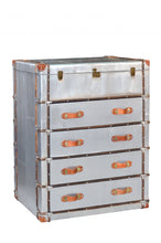 Load image into Gallery viewer, Four Drawer Dresser - Silver
