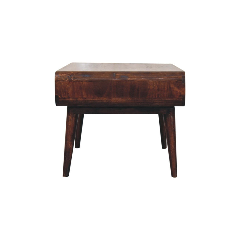 Solid Wood Solid Coffee Table With Drawer (717414) - Brown