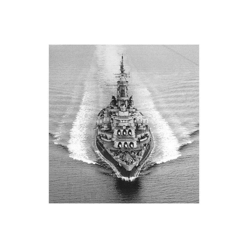 Hand Painted Model Boat (624351) - Gray