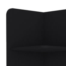 Load image into Gallery viewer, 15" Black Wood Freestanding Bathroom Vanity
