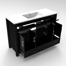 Load image into Gallery viewer, Bathroom Vanity With Sink Combo, 4 Soft Close Doors And 4 Drawers
