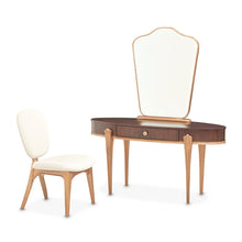 Load image into Gallery viewer, Camellia Field - Wood Vanity Desk
