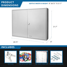 Load image into Gallery viewer, Adjustable Key Cabinet With Lock
