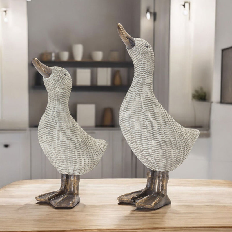 Figurine Tabletop Sculpture (Set of 4) (592958) - Brown