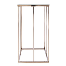 Load image into Gallery viewer, Glass Frame Console Table - Clear / Gold
