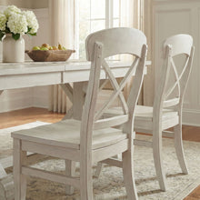 Load image into Gallery viewer, Harola - Cross-Back Dining Side Chairs In (Set of 2) - Smoky White
