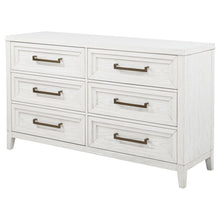 Load image into Gallery viewer, Inverness - 6 Drawer Bedroom Dresser - White
