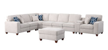 Load image into Gallery viewer, Ted - Sectional Sofa With Ottoman - Beige
