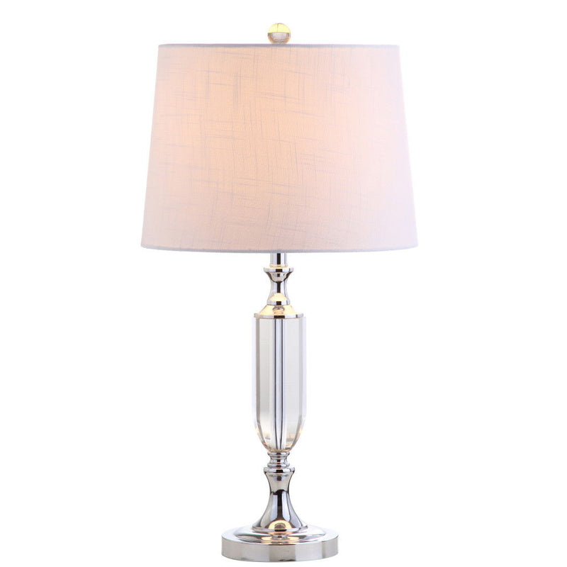 27" Novelty Table Lamp LED With Empire Shade - Clear