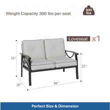 Load image into Gallery viewer, Patio Furniture Set &amp; Coffee Table And Cushions For Backyard
