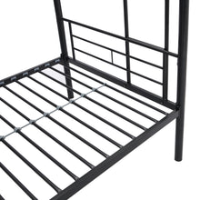 Load image into Gallery viewer, METAL BUNK BED BLACK
