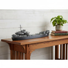 Load image into Gallery viewer, Hand Painted Model Boat (624257) - Dark Gray / Gray
