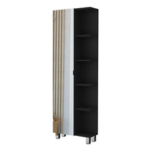 Load image into Gallery viewer, Accent Cabinet With Nine Shelves - Black
