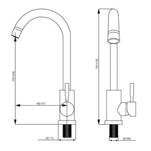 Load image into Gallery viewer, Modern Kitchen Sink Faucet With Single Handle
