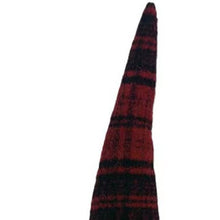 Load image into Gallery viewer, Fabric Christmas Santa Standing Gnome (527546) - Red / Gray / White
