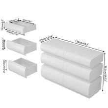 Load image into Gallery viewer, Minimalist Modern 6 Drawer Dresser, Handle Free Design With Wide Storage
