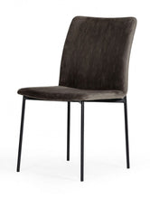 Load image into Gallery viewer, Upholstered Fabric Dining Side Chairs (Set of 2) - Brown
