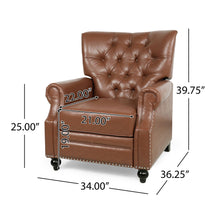 Load image into Gallery viewer, Welch - Contemporary Tufted Pushback Recliner
