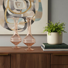 Load image into Gallery viewer, Trumpet Table Vases (Set of 2) (632593) - Pink
