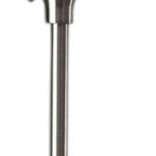 Load image into Gallery viewer, Tailored Metal Torchiere With Bright Illumination - Satin Steel
