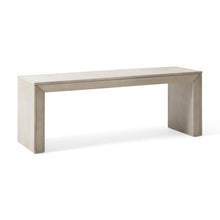 Load image into Gallery viewer, Acacia Wood Dining Bench, Farmhouse Style
