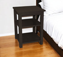 Load image into Gallery viewer, 28" Solid Wood Nightstand - Brown
