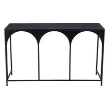 Load image into Gallery viewer, 50" Frame Console Table - Black
