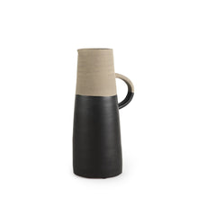 Load image into Gallery viewer, Decorative Jug - Black / Natural
