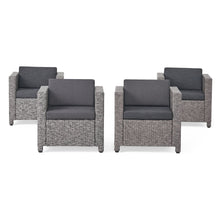 Load image into Gallery viewer, Stylish Outdoor Club Chair With Weather Resistant Cushions
