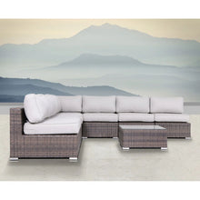 Load image into Gallery viewer, Seating Set With Cushions Handcrafted Wicker Design
