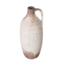 Load image into Gallery viewer, Round Jug Vase - Brown / White

